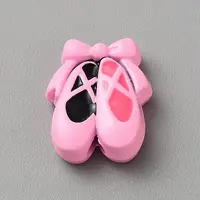 Spray Painted Alloy Beads