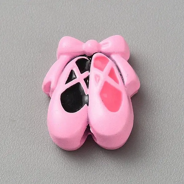 Spray Painted Alloy Beads