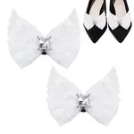 2Pcs Polyester Shoe Buckle Clips