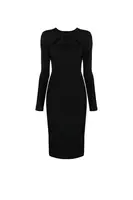 Černé midi šaty Pinko