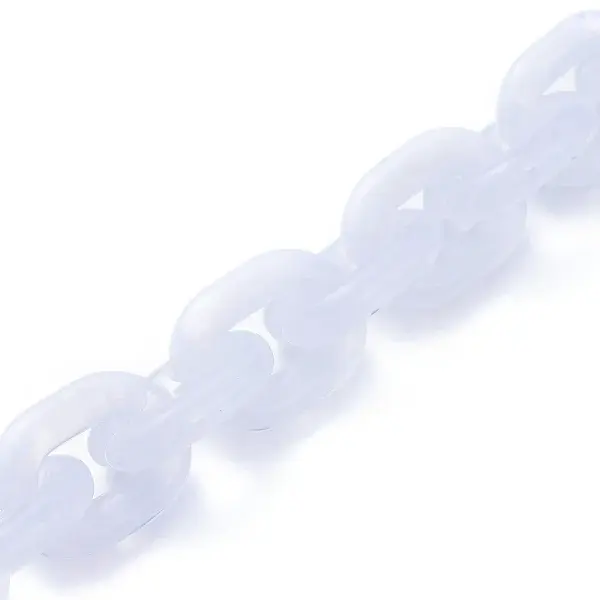 Transparent Acrylic Handmade Cable Chain