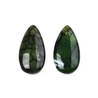 Natural Dragon Veins Agate Pendants