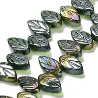 Electroplate Glass Beads Strands