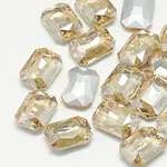 Pointed Back Glass Rhinestone Cabochons