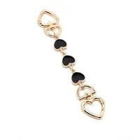 Light Gold Zinc Alloy Hanger Clasps