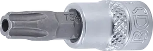 BGS technic Hlavice zástrčné 1/4" Torx TS, pěticípé s otvorem (různé velikosti) - BGS Profil: Torx, Velikost: TS40