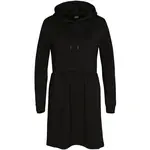 NAX MIWA Dámske mikinové šaty, čierna, veľkosť