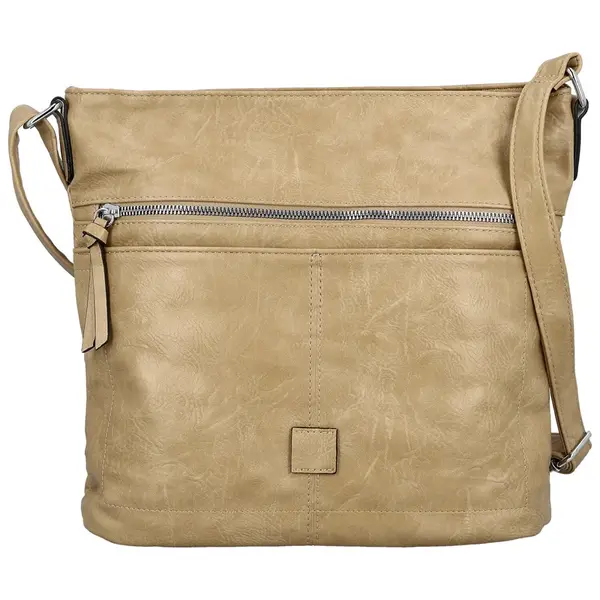 Dámská crossbody kabelka béžová - Firenze Trixana new