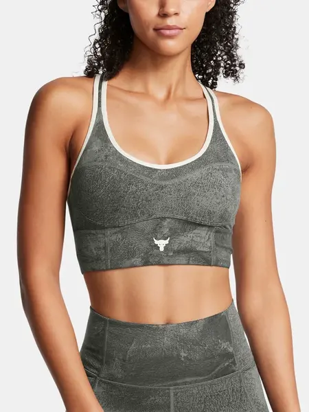 Women's bra Under Armour Pjt Rck LG LL Infty Pt Bra-GRN - Women's