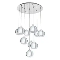 LED závesné osvetlenie Eglo CONESSA chróm 95914