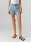 Světle modré dámské džínové kraťasy Vero Moda Zuri - Dámské