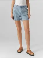 Světle modré dámské džínové kraťasy Vero Moda Zuri - Dámské