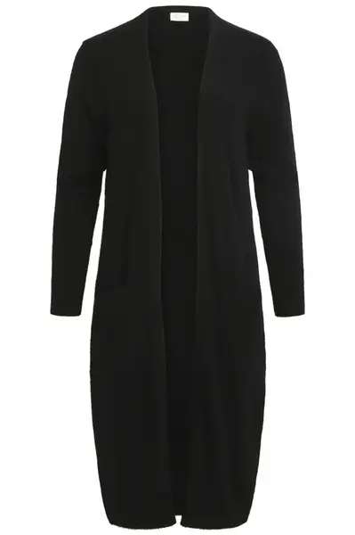 Dlouhý černý cardigan Vila