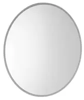 Aqualine - Zrcadlo s LED osvětlením, průměr 60 cm, dotykový senzor UR060