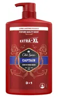 OLD SPICE Captain Sprchový gel a šampon pro muže s tóny santalového dřeva a citrusů 1000 ml