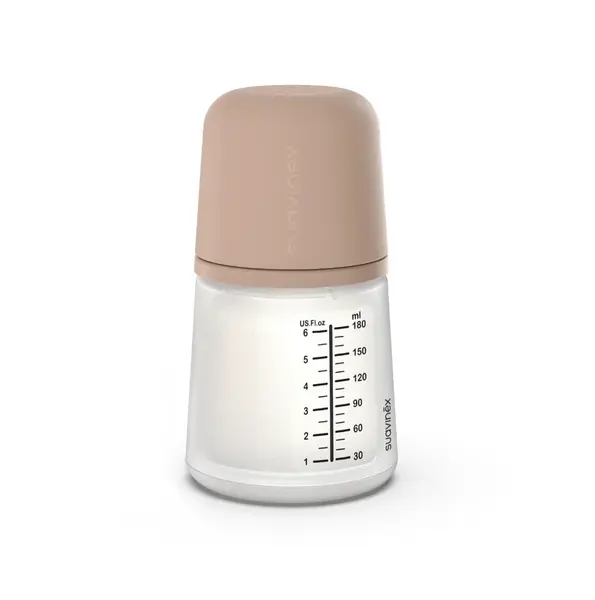 Suavinex Zero Zero Antikoliková láhev Medium průtok S 0m+ 180 ml 1 ks