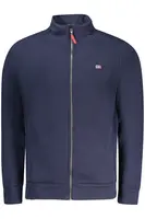 Pánska tmavomodrá mikina na zips