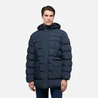 Tmavě modrá pánská parka Geox Leitan