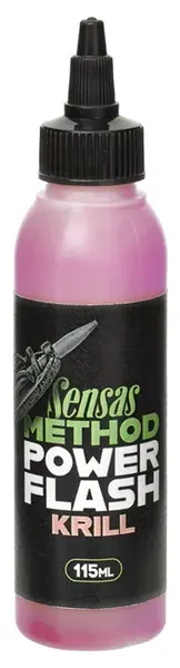 Sensas gel power flash 115 ml - red krill