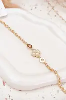 Náramek Boto s jetelem z chirurgické oceli