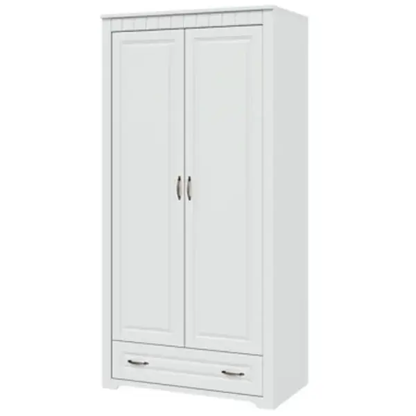 Šatní skříň 2-dveřová Atik, bílá