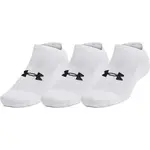 Under Armour TRAINING COTTON NO SHOW 3PK Unisex ponožky, bílá, velikost L
