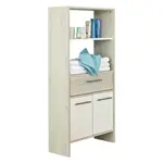 Carryhome MIDI SKŘÍŇKA, bílá, barvy pinie, 62/136,2/28 cm