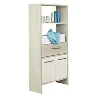 Carryhome MIDI SKŘÍŇKA, bílá, barvy pinie, 62/136,2/28 cm