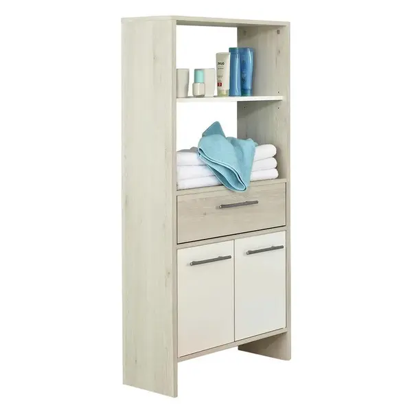 Carryhome MIDI SKŘÍŇKA, bílá, barvy pinie, 62/136,2/28 cm