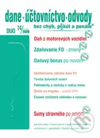 Dane účtovníctvo odvody 2-3/2026 - Daň z motorových vozidiel - kniha z kategorie Daně