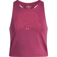 Under Armour MOTION BRANDED TANK Dívčí tílko, červená, velikost M