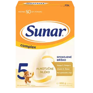 SUNAR Complex 5 dětské mléko 600 g