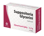 GALMED Suppositoria Glycerini čípky 10 x 2.2 g