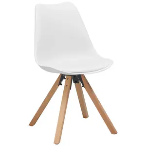 MID.YOU ŽIDLE, bílá