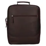 Cestovní kožený batoh The Chesterfield Brand Jamaica - hnědá