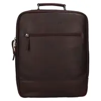 Cestovní kožený batoh The Chesterfield Brand Jamaica - hnědá