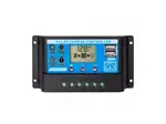 Solární regulátor PWM 12-24V/30A+USB pro Pb baterie, LiFePO4, Li-ion