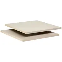 Rauch Möbel SADA VKLÁDACÍCH POLIC, šedá, 43/1,6/45 cm