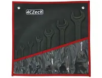 4CZech 7dílná sada klíčů DIN 895 ve vinylovém pouzdře (5,5x7/8x10/11x12/13x16/18x21/24x27/30x34mm
