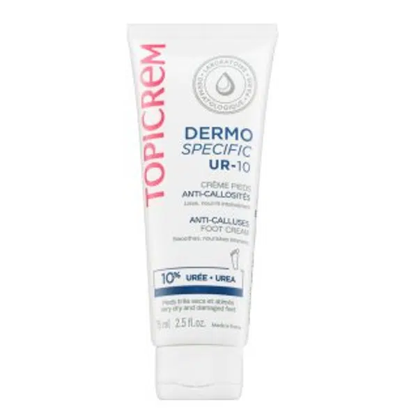 Topicrem UR-10 vyživujúci krém Anti-Calluses Foot Cream 75 ml