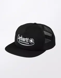 Carhartt WIP Graphic Trucker Cap Black/Black