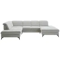Beldomo Style SEDACÍ SOUPRAVA, textil, barvy stříbra