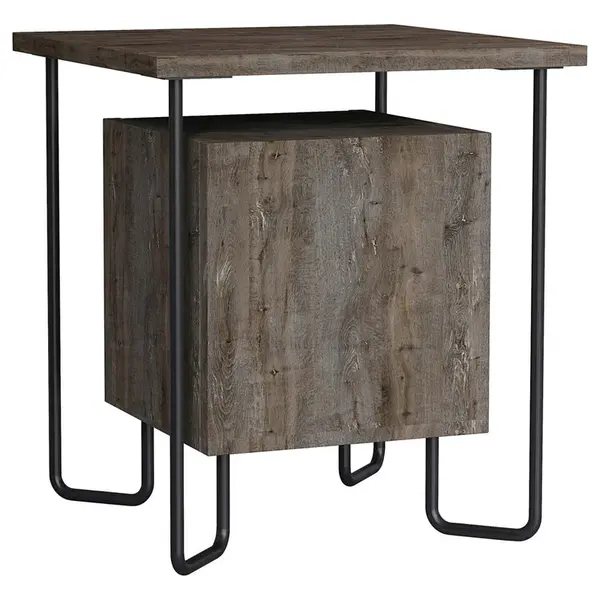 Livetastic NOČNÍ STOLEK K POSTELI, tmavě hnědá, 40/45/40 cm