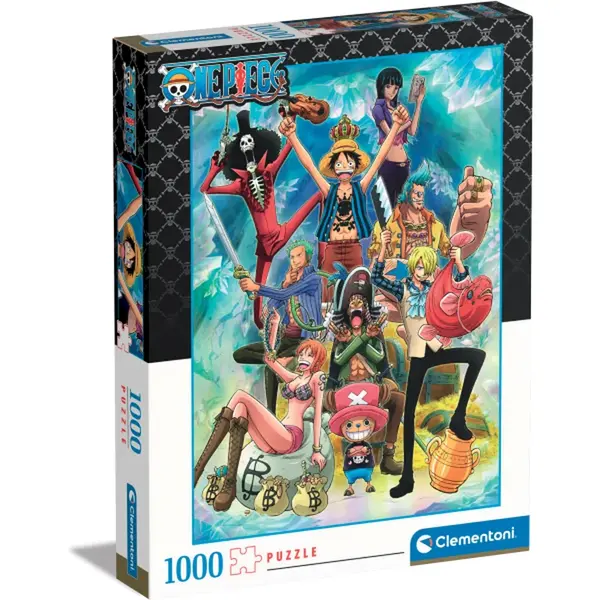 Clementoni - Puzzle 1000 Anime One Piece