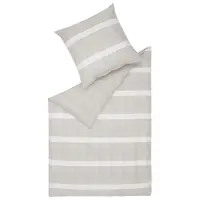 Esprit OBOUSTRANNÉ POVLEČENÍ, renforcé, šedá, přírodní barvy, světle šedá, béžová, 135/200 cm