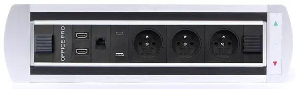 OFFICE PRO Elektrifikace VAULT BTCZ 019 - zásuvky na pracovní stůl