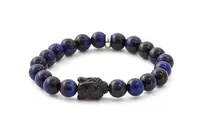 Agato Korálkový náramek z tygřího oka MINK116 19 cm