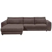 MID.YOU ROHOVÁ SEDAČKA, textil, kompozitní dřevo, mokka