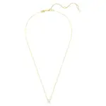 Swarovski Úžasný pozlacený náhrdelník s čirým krystalem Stilla 5693153