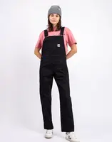 Carhartt WIP W' Bib Overall Straight Black rinsed S
